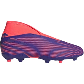 Adidas Nemeziz.3 Ll Fg Jr EH0583 Fußballschuhe orange, lila, rosa lila