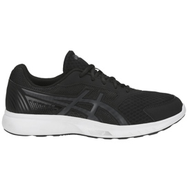 Asics Stormer 2 T843N 9097 Herren Laufschuhe schwarz