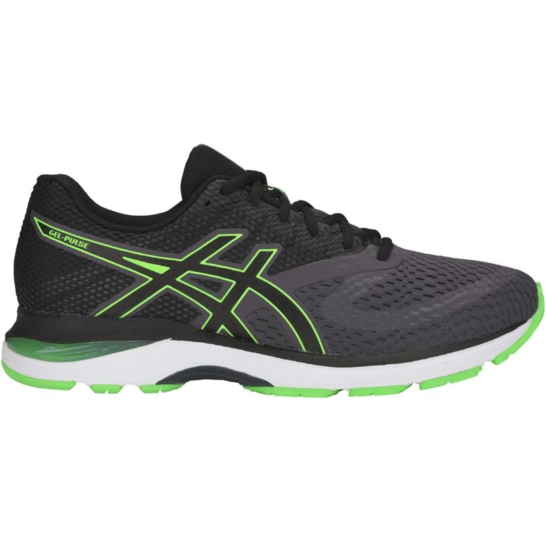 Asics Gel Pulse 10 1011A007-021 Herren Laufschuhe schwarz grün