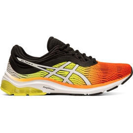 Herren Laufschuhe Asics Gel Pulse 11 schwarz und orange 1011A550 800 mehrfarbig