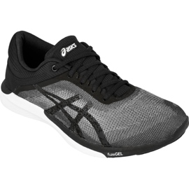 Laufschuhe Asics fuzeX Rush W T768N-9690 schwarz