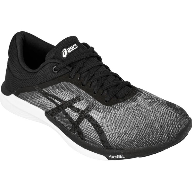 Asics fuzeX Rush W T768N-9690 Laufschuhe schwarz