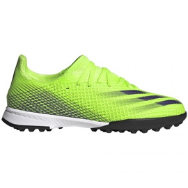 Adidas X Ghosted.3 Tf Jr EG8216 Fußballschuhe grün mehrfarbig