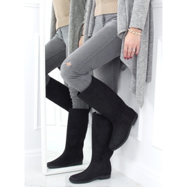 Schwarze Damen Galoschen schwarz D62P Schwarz