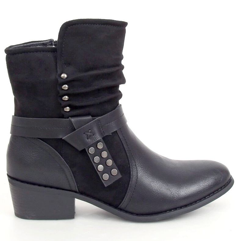 Schwarze Damenstiefel Z1122 Schwarz