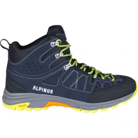 Alpinus Tromso High Tactical M GR43332 Trekkingschuhe marine gelb