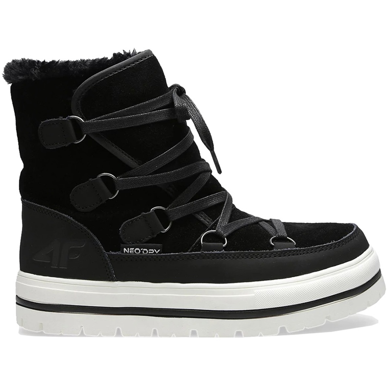Damen Schneestiefel 4F schwarz D4Z20 OBDH204 21S