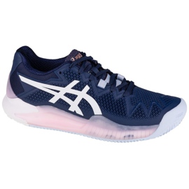 Asics Gel-Resolution 8 Ton W 1042A070-401 weiß navy blau