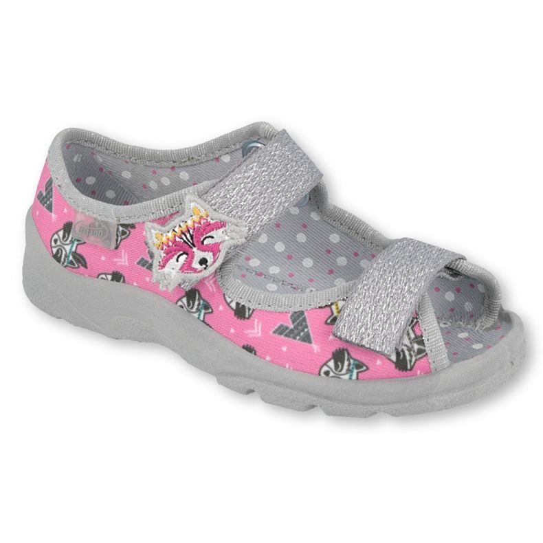 Befado Kinderschuhe 969X162 rosa silber-