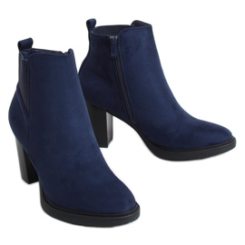 Marineblaue Stiefel 1155 D.BLUE