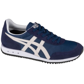 Asics Onitsuka Tiger New York M 1183A205-401 Schuhe weiß marineblau blau