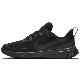 Nike Revolution 5 Kinderschuhe schwarz BQ5672 001