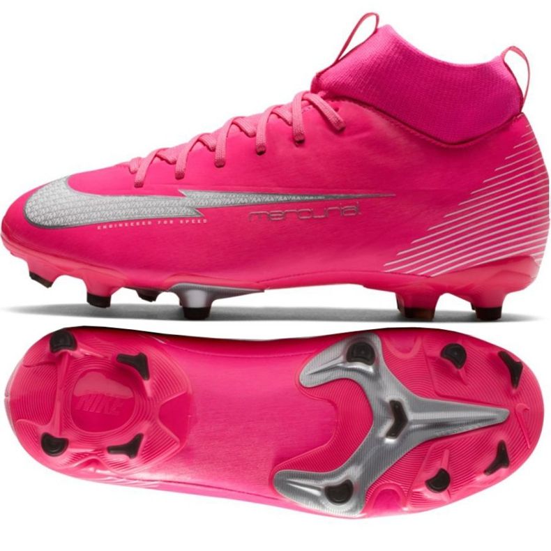 Nike Mercurial Superfly 7 Academy Mg Jr DB5609 611 Fußballschuhe mehrfarbig rosa