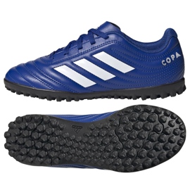 Adidas Copa 20.4 Tf Jr EH0931 Fußballschuhe mehrfarbig blau