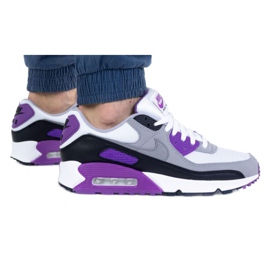 Nike Air Max 90 M CD0881-104 weiß schwarz lila grau