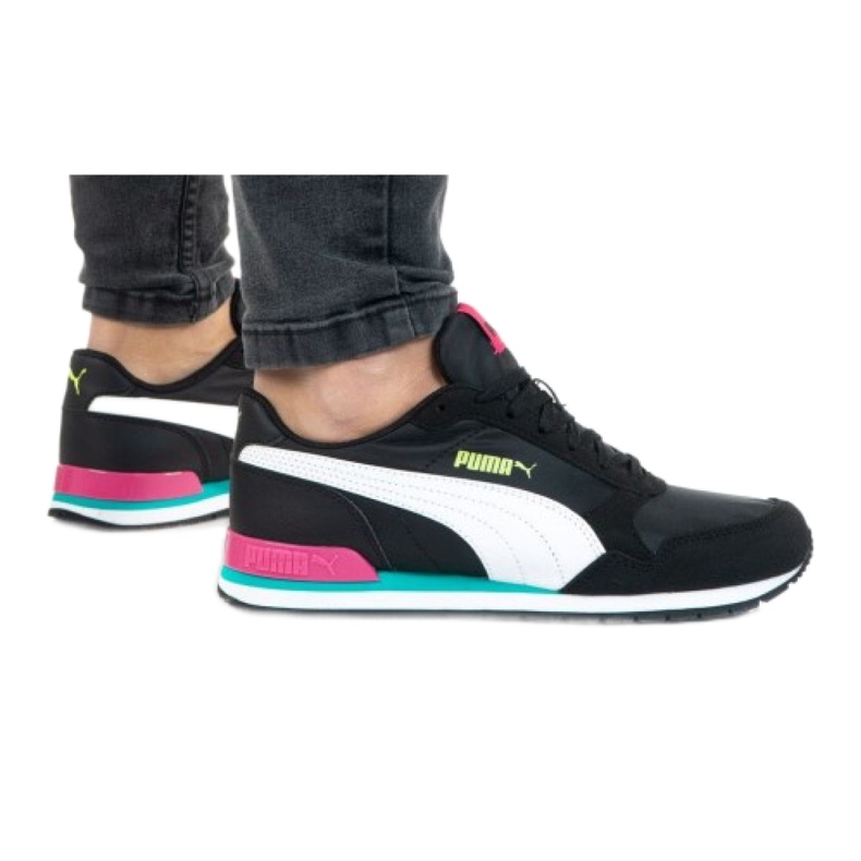 Puma St Runner V2 Nl W 365278 35 Schuhe weiß schwarz rosa