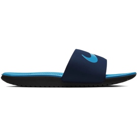 Nike Kawa Slide Marineblau-Blau 819 352 402 Kinderschuhe navy blau