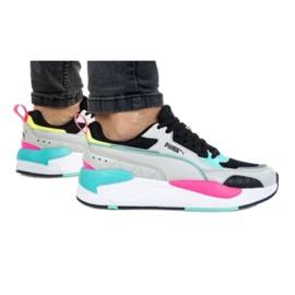 Puma X-Ray 2 Square M 373108 04 schwarz rosa grau grün