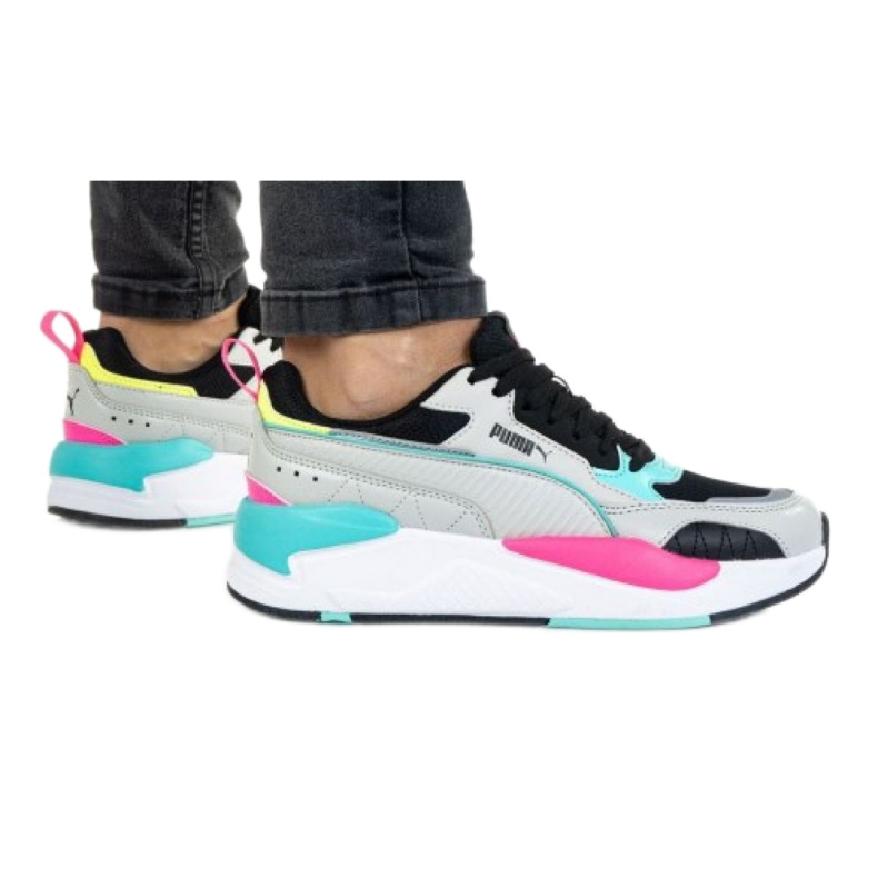 Puma X-Ray 2 Square M 373108 04 schwarz rosa grau grün