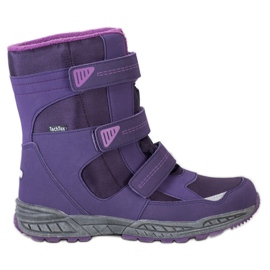 SHELOVET Schneeschuhe mit Klettverschluss violett