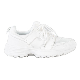 Kylie Hellweiße Turnschuhe