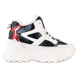 Seastar Sportmode Booties weiß schwarz rot