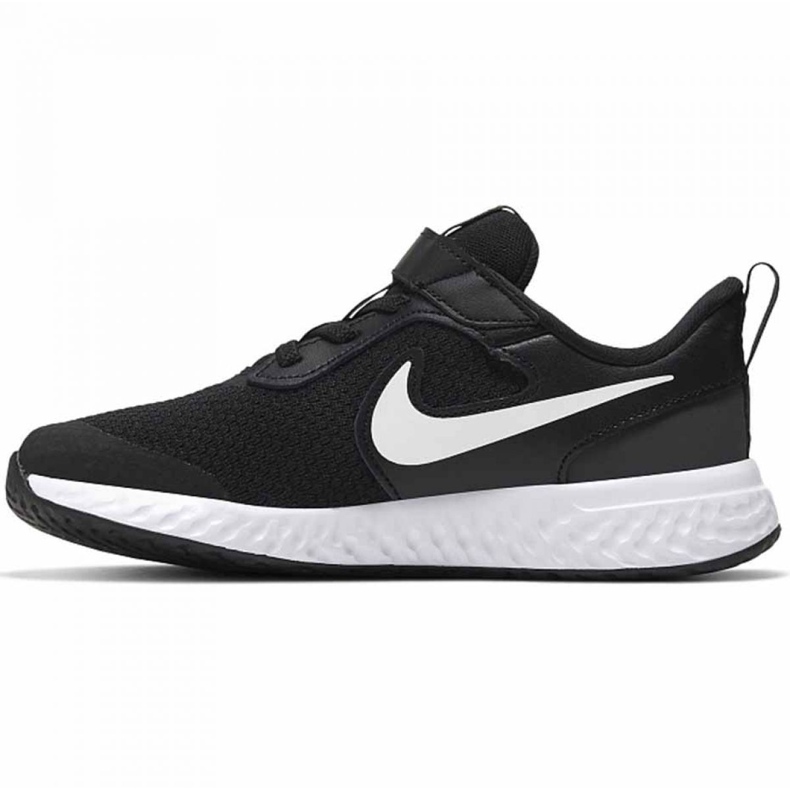 Nike Revolution 5 Jr BQ5672-003 Schuh weiß schwarz