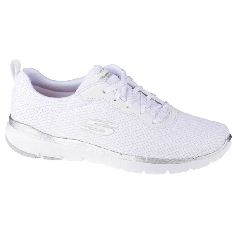 Skechers Flex Appeal 3.0 W 13070-WSL weiß silber-