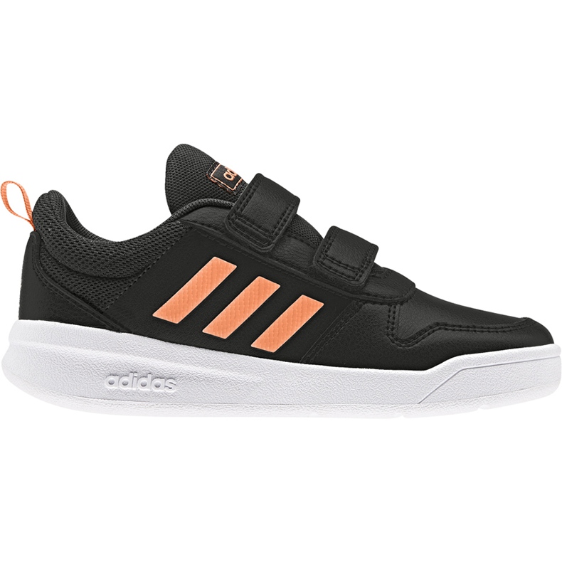 Adidas Tensaur C Kinderschuhe schwarz und orange EF1099
