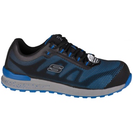 Skechers Bulklin-Lyndale W 77180EC-BLU Schuhe schwarz blau