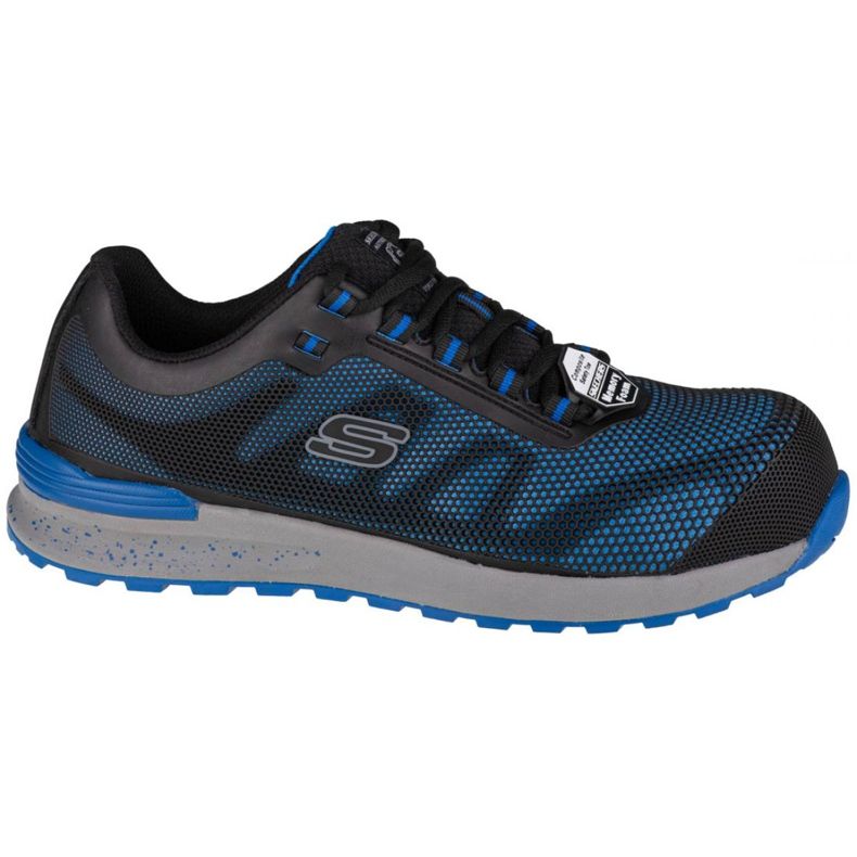 Skechers Bulklin-Lyndale W 77180EC-BLU Schuhe schwarz blau