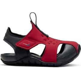 Nike Sunray Protect 2 Kinder Sandalen rot 943827 603 schwarz