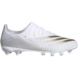 Adidas X Ghosted.3 Mg M FW3543 Fußballschuhe weißes gold golden