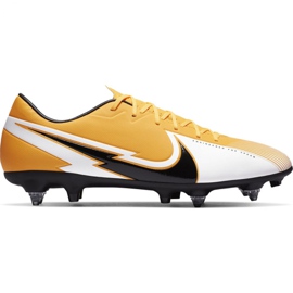 Nike Mercurial Vapor 13 Academy SG-Pro Ac M BQ9142 801 Fußballschuh mehrfarbig gelb
