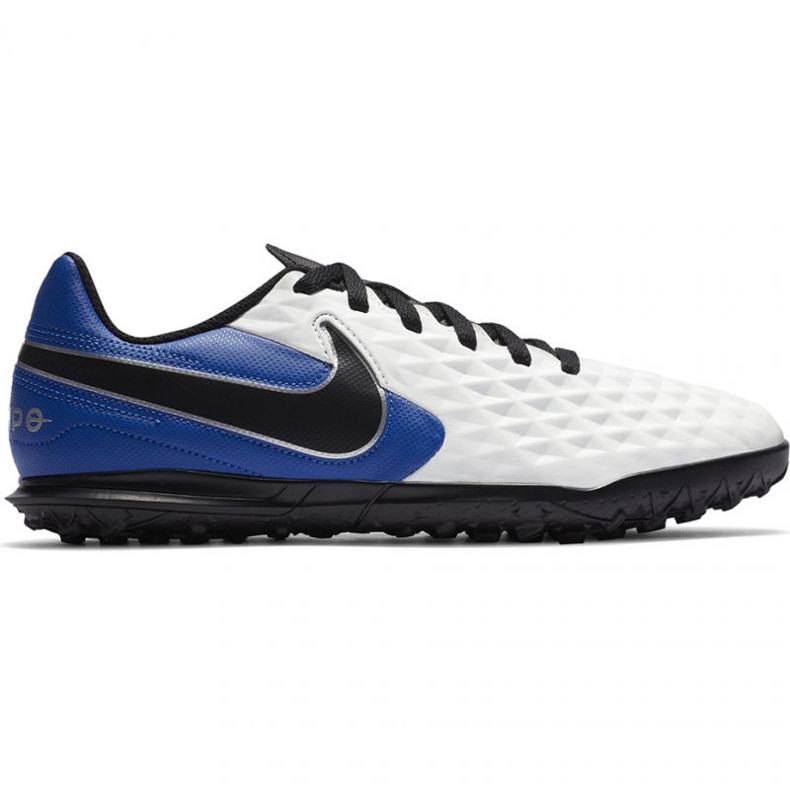 Nike Tiempo Legend 8 Club Tf Jr AT5883 104 Fußballschuhe schwarz, blau, weiß weiß