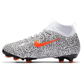 Nike Mercurial Superfly 7 Academy CR7 FG / MG Jr CV3182-180 Fußballschuhe weiß