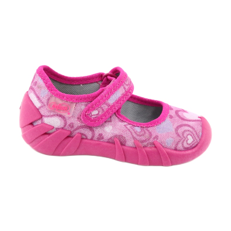 Befado Kinderschuhe 109P162 rosa silber-