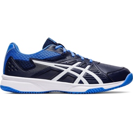 Herrenschuh Asics Court Slide Clay marineblau-blau 1041A036 408 mehrfarbig