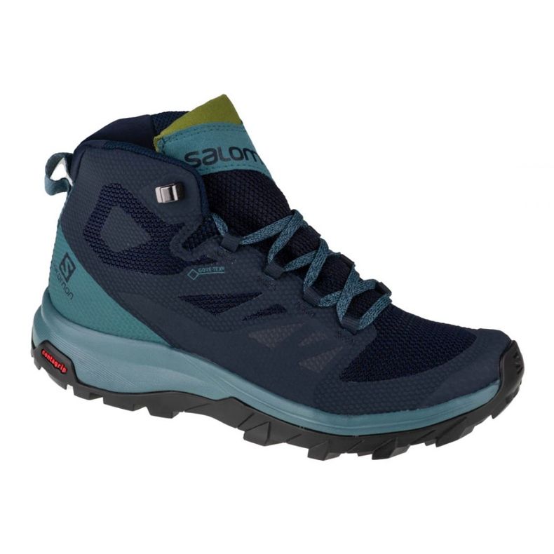 Salomon Outline Mid Gtx W 404846 navy blau