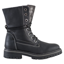 Super Mode Hohe Trapper schwarz