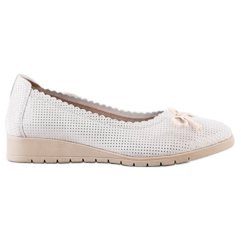 Filippo Elegante Lederballerinas mehrfarbig