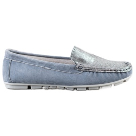 Filippo Loafer aus Leder blau