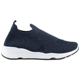 Goodin Slip-on-Sneakers navy blau