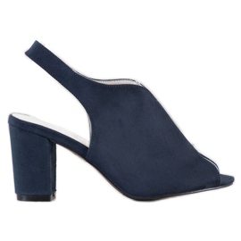 Goodin Gebaute Sandalen navy blau