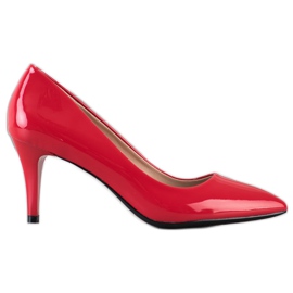 Goodin Klassische Lackpumps rot