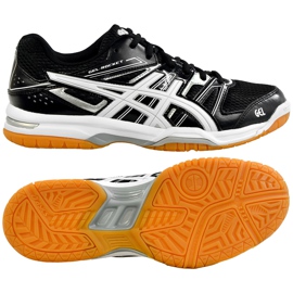 Asics Gel Rocket B455N-9001 Damen Volleyballschuhe schwarz
