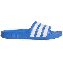 Adidas Adilette Aqua K Hausschuhe für Kinder blau und weiß EF1752