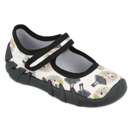 Befado Prinzessin Speedy Schuhe 109P228 schwarz naturfarben