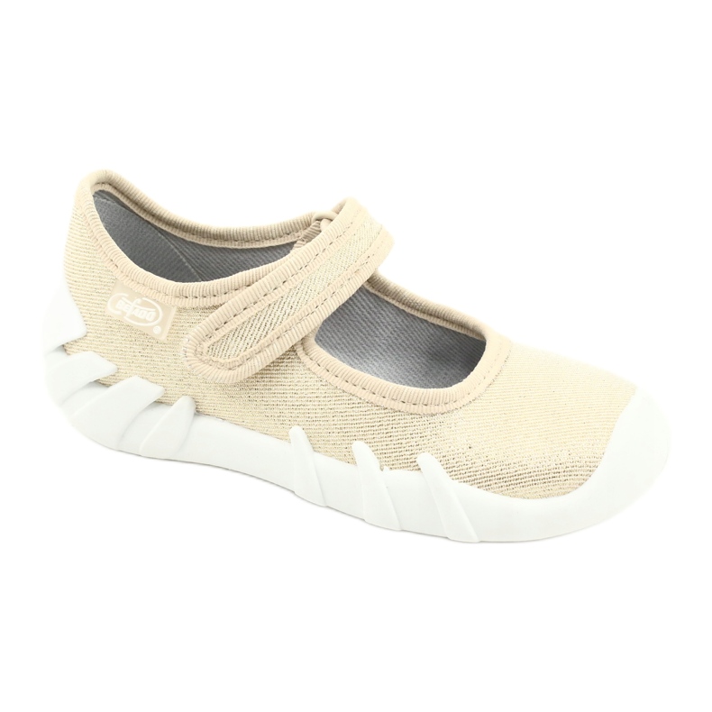 Befado Kinder schnelle goldene Schuhe 109P224 beige