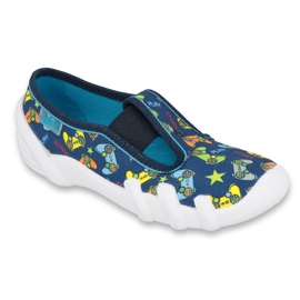 Befado Kinderschuhe 290X215 marineblau mehrfarbig